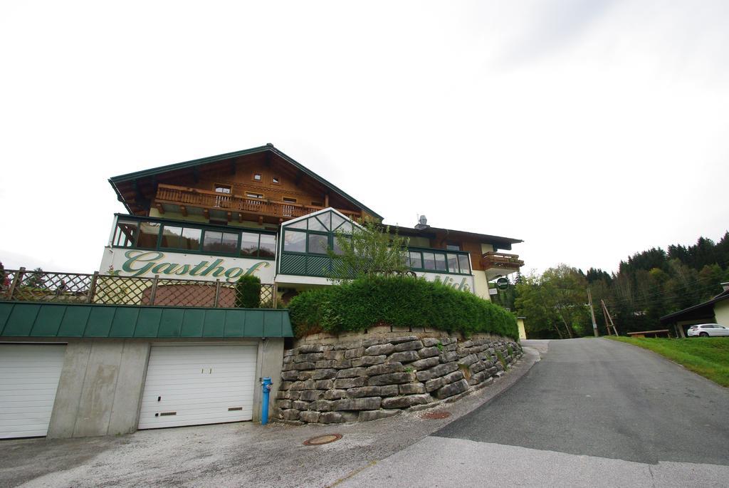 Hotel Gasthof Schönblick Russbach am Pass Gschütt Exterior foto