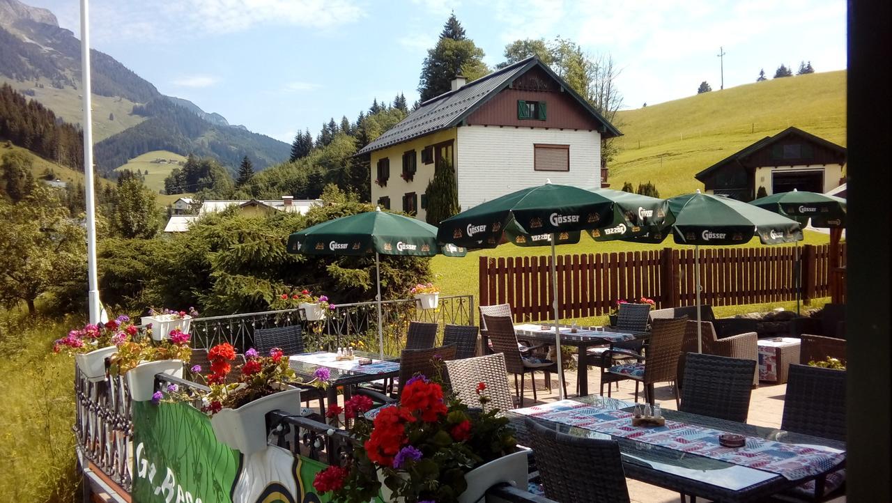 Hotel Gasthof Schönblick Russbach am Pass Gschütt Exterior foto